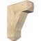 Ekena Millwork Traditional Craftsman Rough Sawn Bracket, Douglas Fir, 6"W x 18"D x 22"H BKT06X18X22TRA04RDF - alternate 1